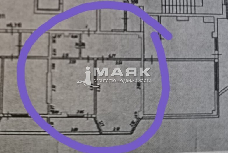 1-к. квартира 48 кв.м, 4/9