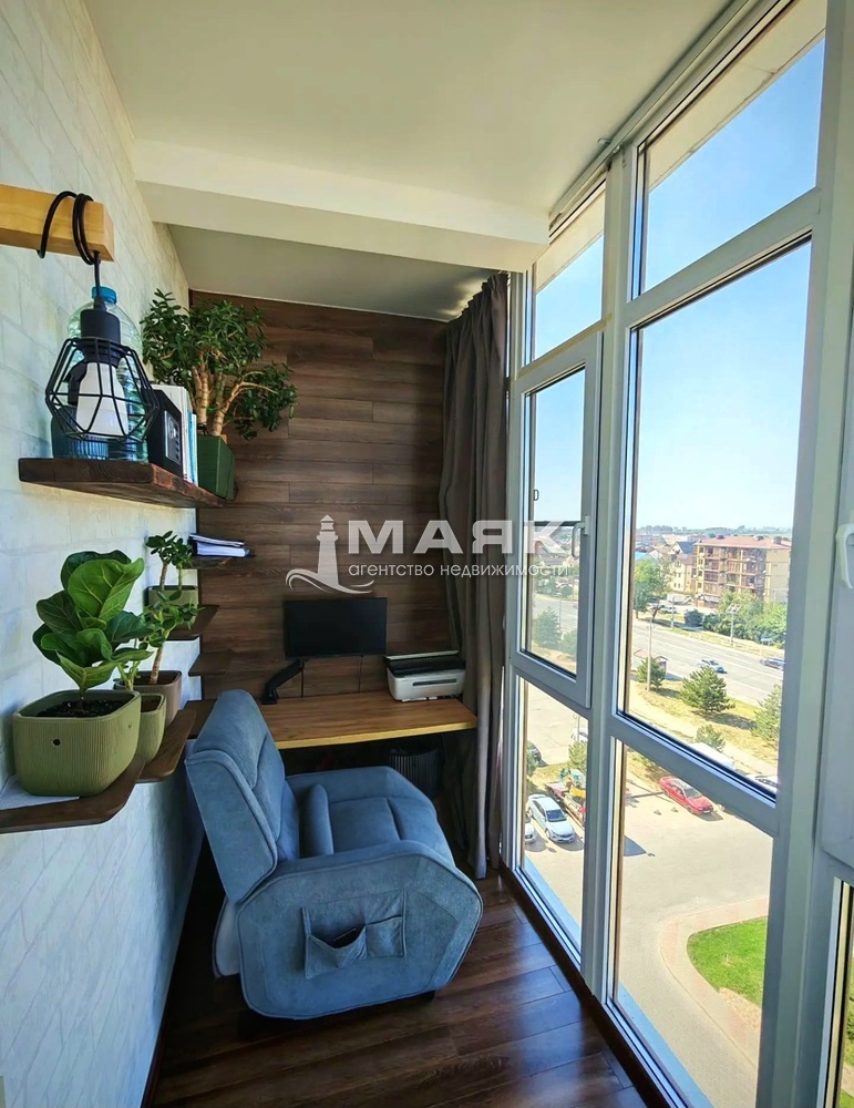 2-к. квартира 61 кв.м, 6/15