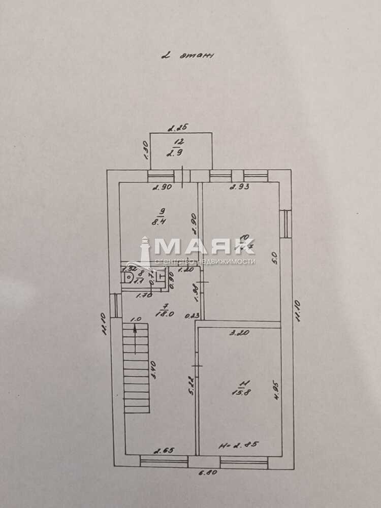 Дом 120 кв.м на участке 10 сот