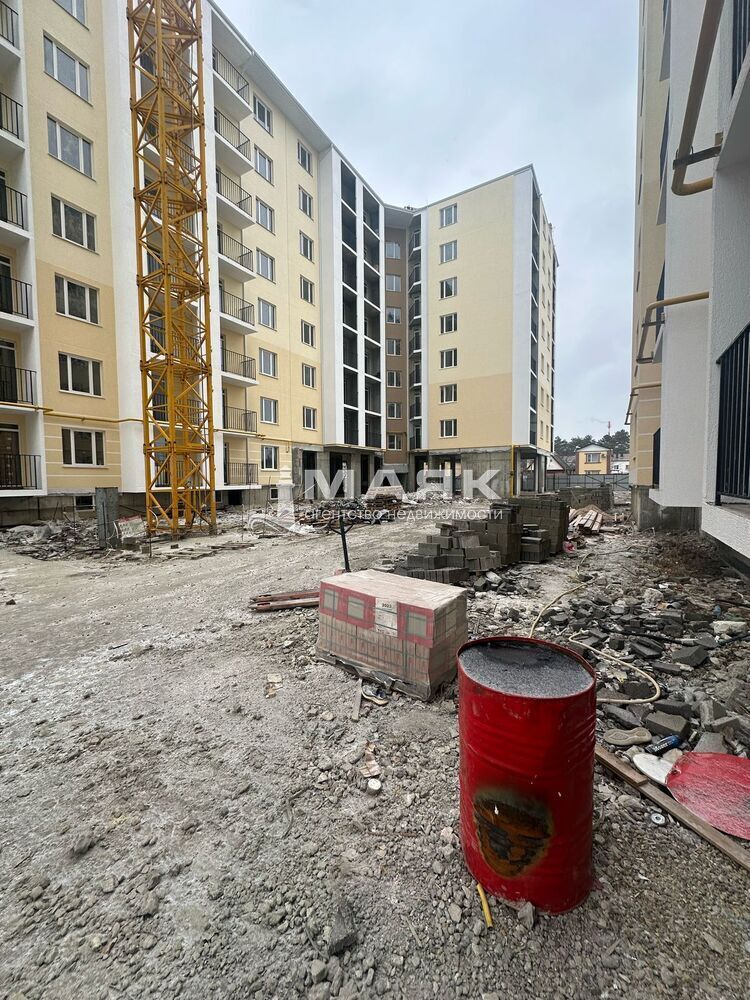 1-к. квартира 39.48 кв.м, 6/8