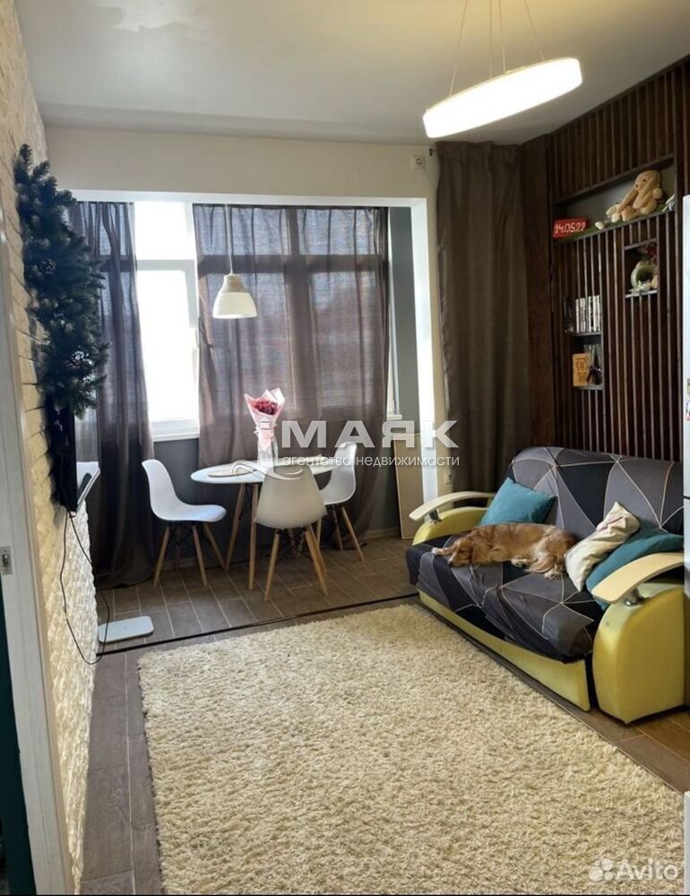 1-к. квартира 43.6 кв.м, 9/9