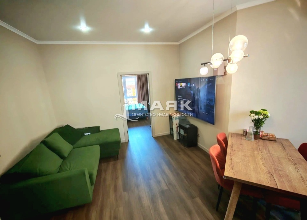 2-к. квартира 61 кв.м, 6/15