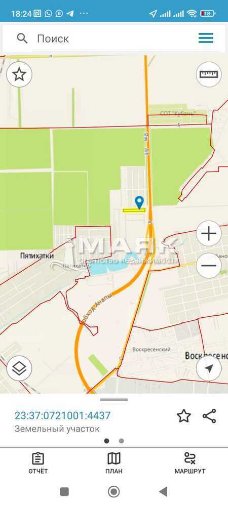 Участок 87 сот. (СНТ, ДНП)