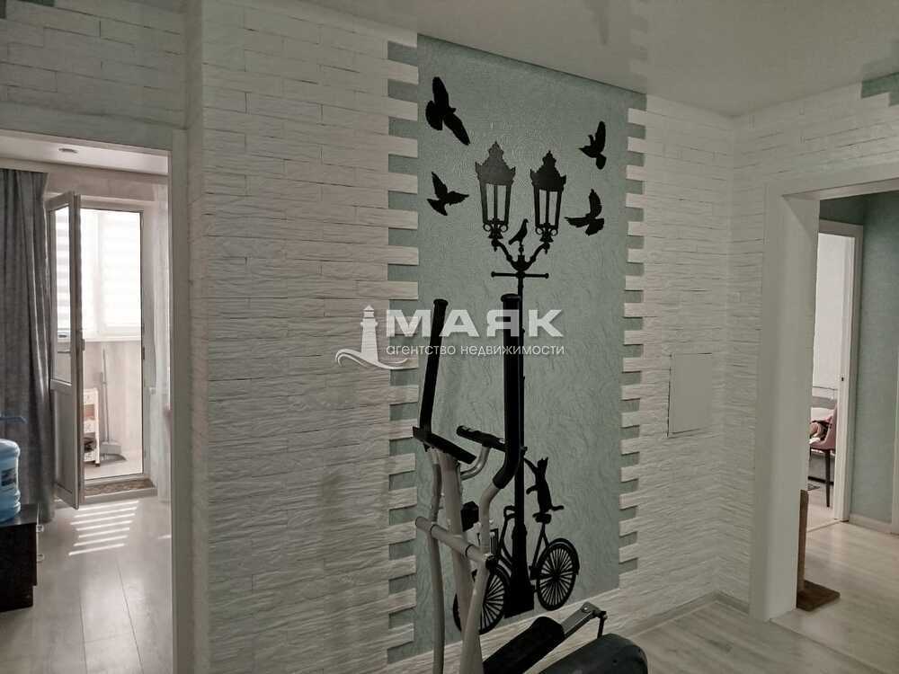 2-к. квартира 56.7 кв.м, 1/16