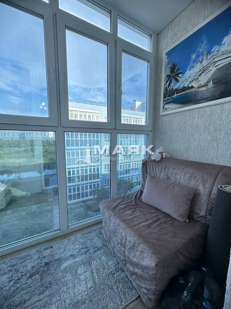 1-к. квартира 37.3 кв.м, 4/5