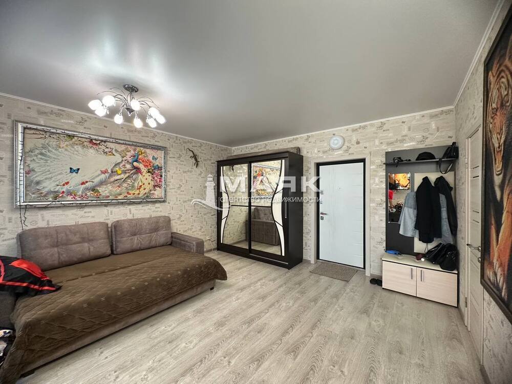 1-к. квартира 37.3 кв.м, 4/5