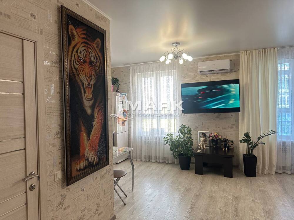 1-к. квартира 37.3 кв.м, 4/5