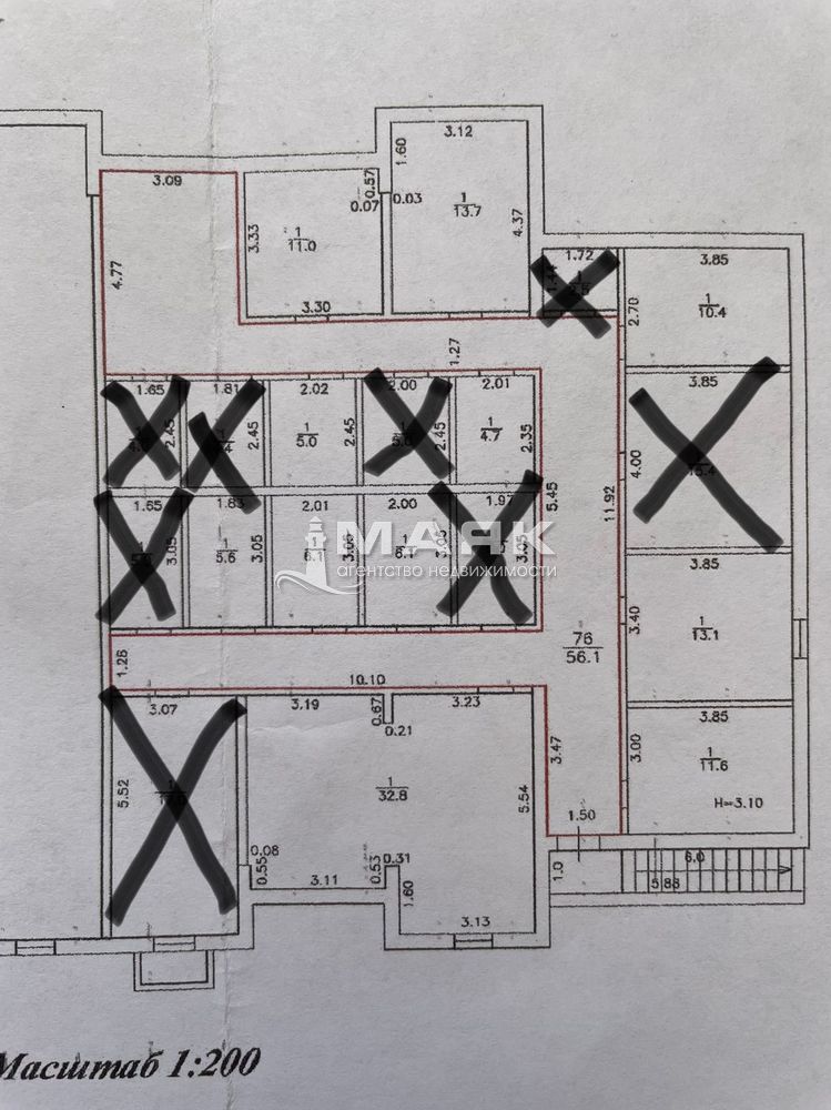 Помещение свободного назначения 6 кв.м