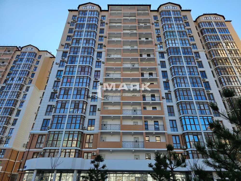 2-к. квартира 52.8 кв.м, 3/16