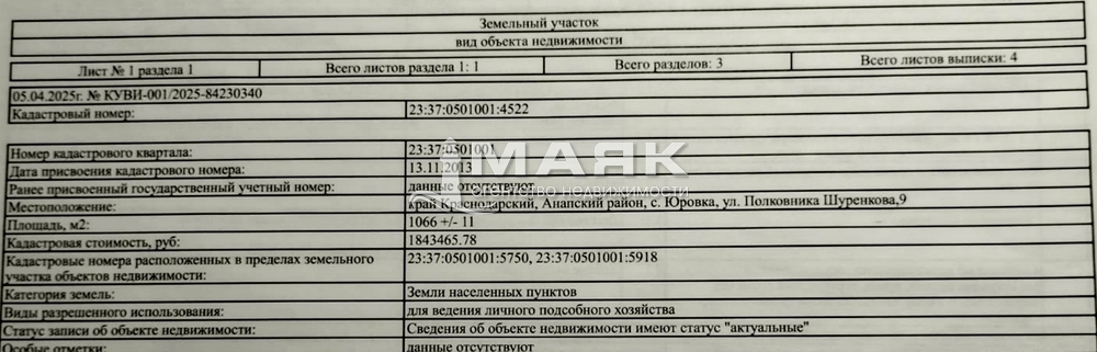 Дом 92.7 кв.м на участке 5.1 сот