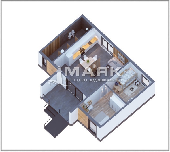 Дом 103.4 кв.м на участке 5.7 сот