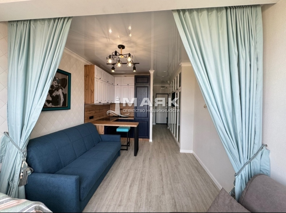 Студия 23 кв.м, 11/19