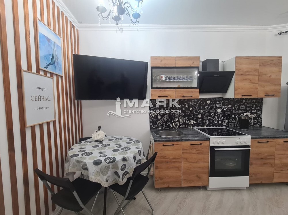 Студия 33.6 кв.м, 1/8