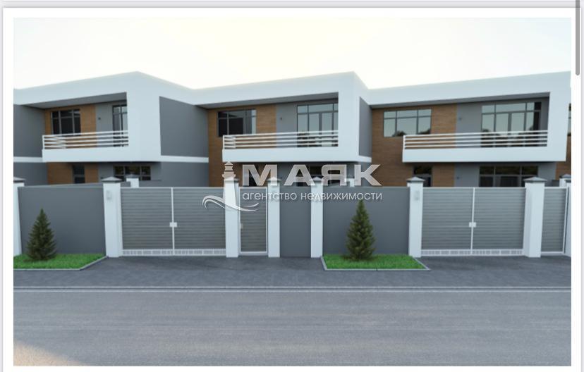 Таунхаус 140 кв.м на участке 2 сот