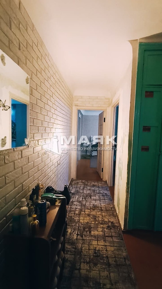 3-к. квартира 58.6 кв.м, 1/2